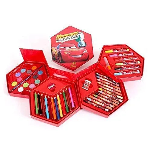 Art Set|Colors Box Color Pencil|Crayons|Water Color|Sketch Pens Set Of 46 Pieces For Boys And Kids Best Birthday Gift&Return Gift (Color Box For Kids) [Premium Edition]|Multicolor