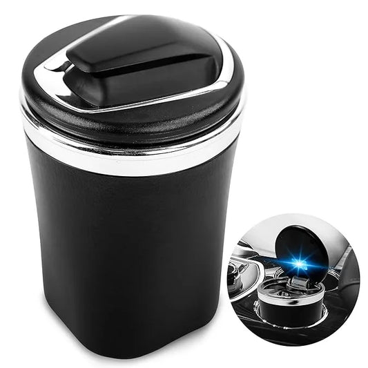 Car Ashtray with Lid, Portable Car Ashtrays for Cup Holder Smell Proof, Mini Ash Tray for Car Vehicle Home Office Travel