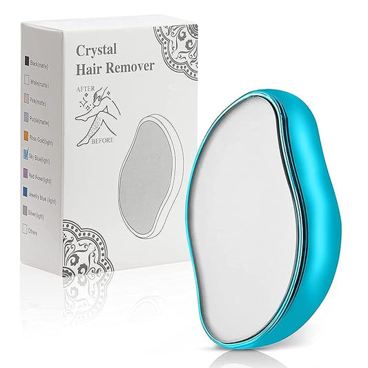 Painless Crystal Hair Eraser for Women & Men - Nano Crystal Hair Remover Trimmer 0 min Runtime 11 Length Settings  (Multicolor)