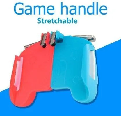 2 in 1 Mobile Remote Controller Gamepad Holder Joystick Triggers L1 R1 Shoot Aim Button Random Color