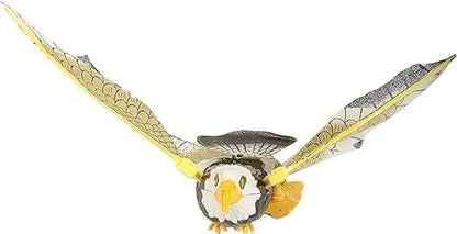 Children Electronic Flying Eagle Toy Flying Sling Hovering Birds Toy Flashing Gift with Stick No Batteries