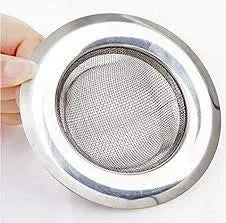 Stainless Steel Sink Strainer Kitchen Drain Basin Basket Filter Stopper Drainer/Jali (4-inch/10 cm)