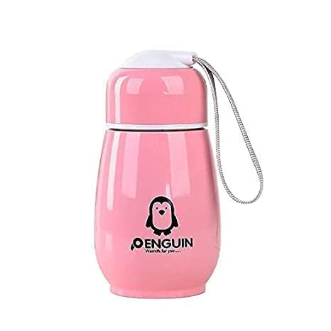 Penguin Thermos Bottle,Hot and Cold Water Bottle, Portable Thermos Bottle Vacuum Cup in Random Color (300 ML)