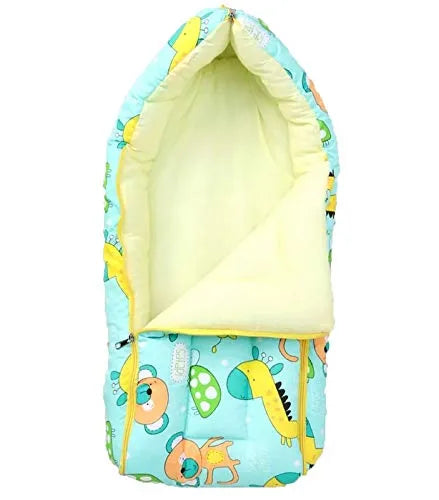 MOM & Son 2 in 1 Baby's Cotton Sleeping and Carry Bag