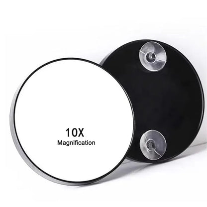 Magnifying Mirror with 10x Magnification & Suction Cups for Makeup Shaving etc Diameter 15 Cm