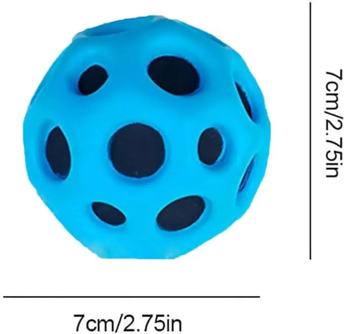 Rubber Moon Ball Bouncy Coral Kickball Anti Stress Ball