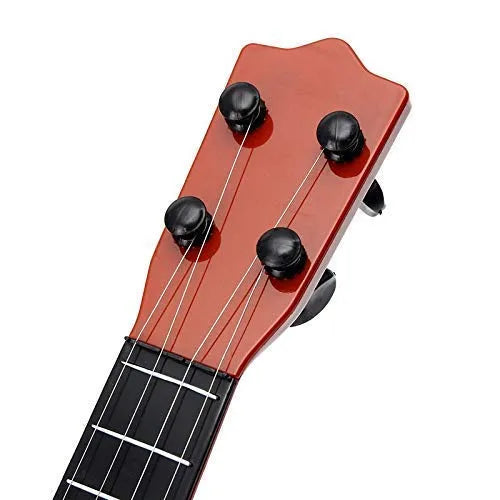 Guitar Toy for Kids 4-String Acoustic Music Learning Toys Musical Instrument Educational Guitar Toy for Beginners Kids Child