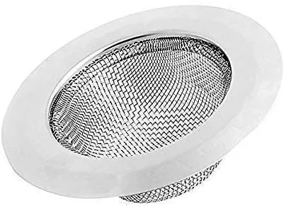 Stainless Steel Sink Strainer Kitchen Drain Basin Basket Filter Stopper Drainer/Jali (4-inch/10 cm)