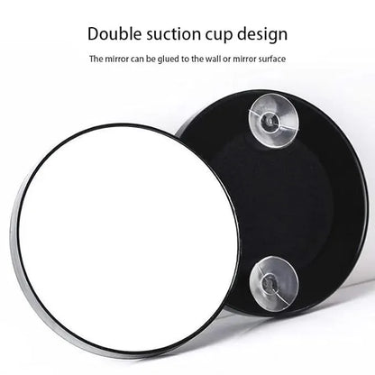 Magnifying Mirror with 10x Magnification & Suction Cups for Makeup Shaving etc Diameter 15 Cm