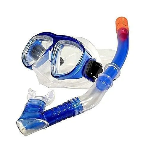 Swimming Mask Diving Goggles with Silicone Breathing Tube Snorkel Set