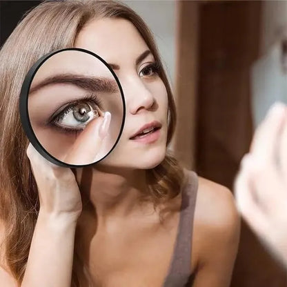 Magnifying Mirror with 10x Magnification & Suction Cups for Makeup Shaving etc Diameter 15 Cm