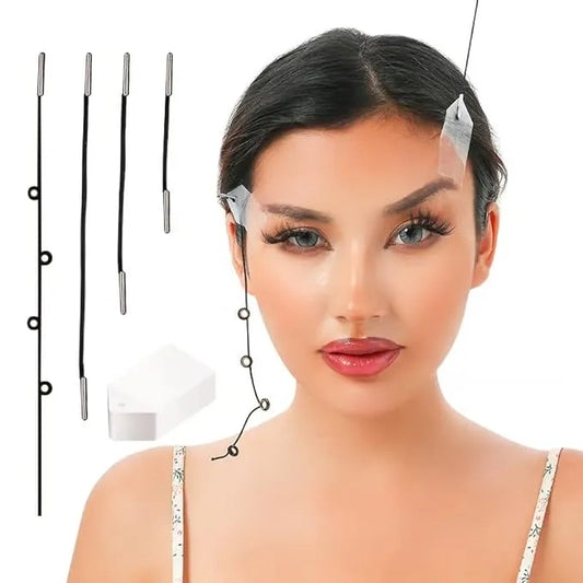 Invisible Face Lifting Wrinkles Tape 40PCS,Instant Face Neck and Eye Lifting sticker With Lifting Ropes Elastic Waterproof,V-line Makeup Tool to Hide Facial Wrinkles Saggy Skin Face Lift Up Chin Tape