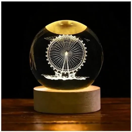 Ferris Wheel crystal night lamp(multi design)