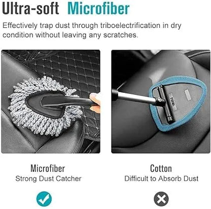 Small Car Duster | Microfibre Car Cleaning Duster | Car Dust Remover