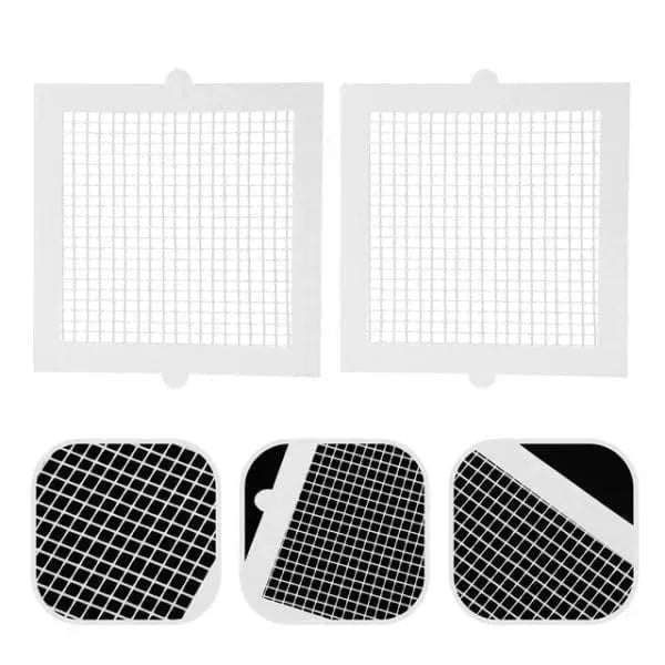 Disposable Bathroom Drain Cover Hair Catcher Shower Drain Mesh Stickers, Bathroom, Laundry, Bathtub, Kitchen, Sink, for Human and pet Hair