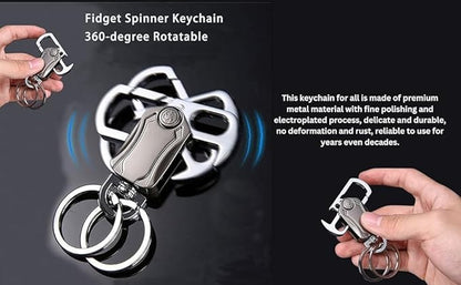 5 IN 1 ROTATING KEYCHAIN