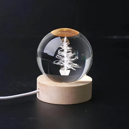 Christmas TreeCrystal Night Lamp