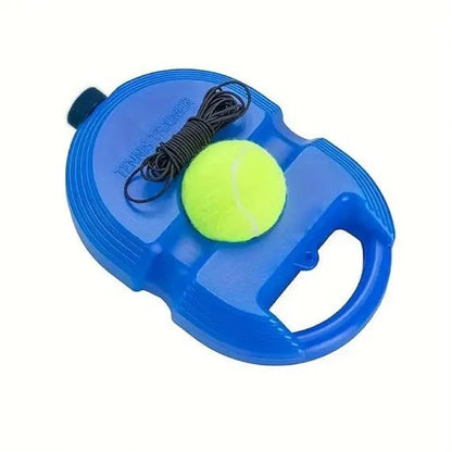 Tennis Trainer Rebound Ball,Solo Tennis Training Equipment for Self-Pracitce,Portable Tool,Tennis Rebounder Kit,Including (No Racket Included)