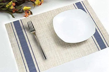 TABLE MAT BLUE LINE 4 PCS