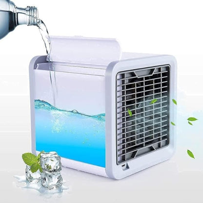 Mini Arctic Air Cooler (New 2023 Edition) Portable 3-In-1 Mini Cooler (Conditioner/Humidifier/Purifier) Air Cooler For Personal Space-New