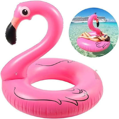 Swimming ring flamingo 120cm