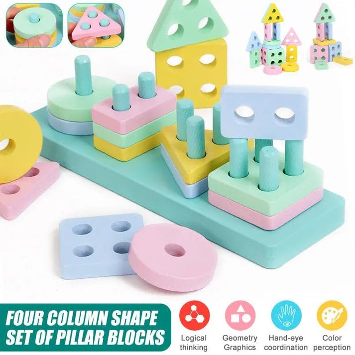 WOODEN SHAPE SORTER BLOCK