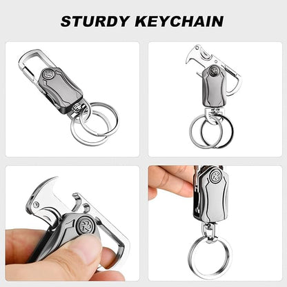 5 IN 1 ROTATING KEYCHAIN