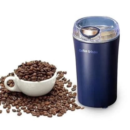 Electric Coffee Grinder Dried Spice and,Grinder and Chopper Crusher for Home,Detachable Cup, diswash Free, Blade & Cup Made with stianlees Steel - Push-Button Control