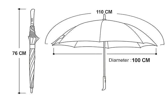 Rainbow Umbrella for Kids Umbrella with Waterproof Case and Whistle UV Sun Umbrella Small Umbrella Set of 1 Multicolor