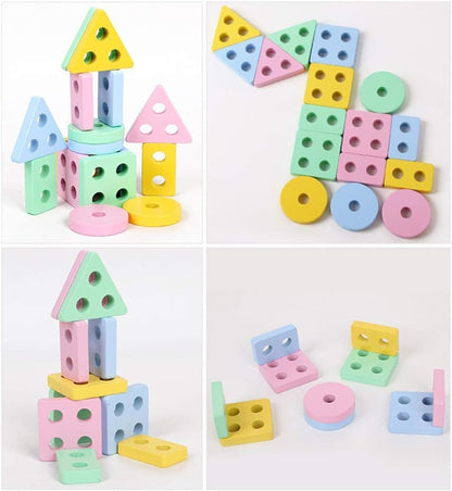 WOODEN SHAPE SORTER BLOCK