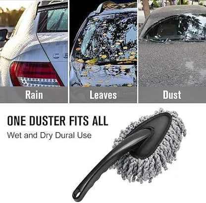 Small Car Duster | Microfibre Car Cleaning Duster | Car Dust Remover