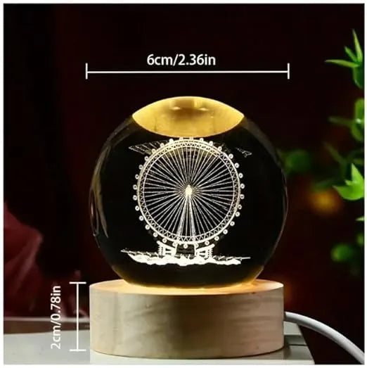Ferris Wheel crystal night lamp(multi design)