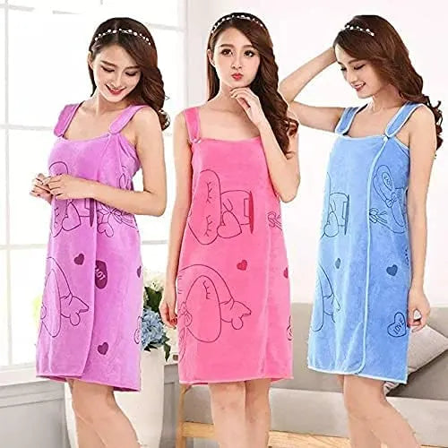 Soft Bath Towel and Lady Spa Shower Towel Fashion Women