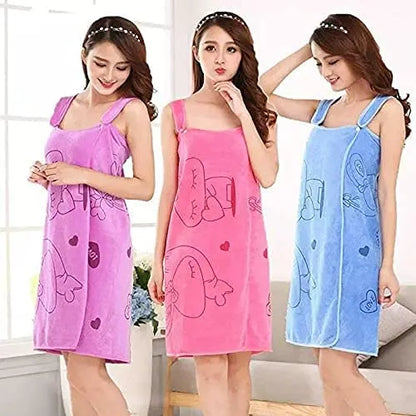 Soft Bath Towel and Lady Spa Shower Towel Fashion Women