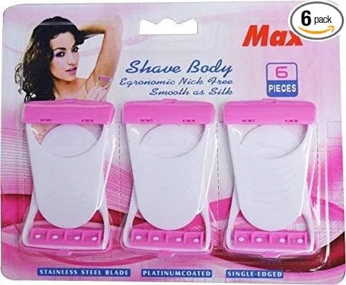 Body Razor, body razor women, Disposable MAX Body & Bikini Shaving Razor For Women