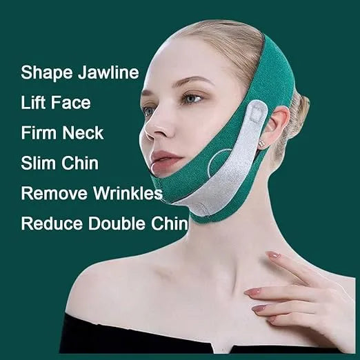 V Line Face Shaper Women Chin Cheek Lift Up Belt Face Lifting Belt Elastic Face Slimming Bandage Facial Anti Wrinkle Strap Face Care Slim Tools