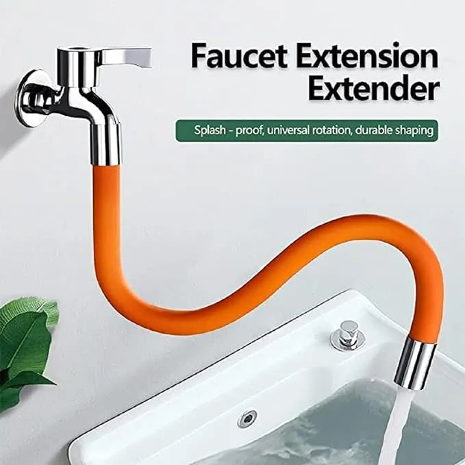 Kitchen and Bathroom Flexible Faucet Pipe 30 cm Polished