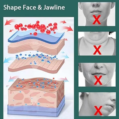 V Line Face Shaper Women Chin Cheek Lift Up Belt Face Lifting Belt Elastic Face Slimming Bandage Facial Anti Wrinkle Strap Face Care Slim Tools