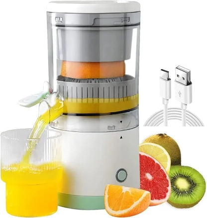 Rechargeable Citrus Juicer, Orange Juicer Squeezer, Mosambi Juicer, Wireless Portable Juicer Blender with USB Charging Electric Fruit Juicer Machine for Travel & Kitchen purpose