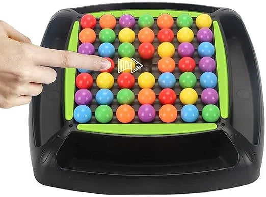 Rainbow Ball Chess Board Game, Game for Kids Puzzle Magic Rainbow Ball Matching Game