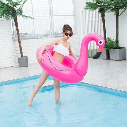 Swimming ring flamingo 120cm