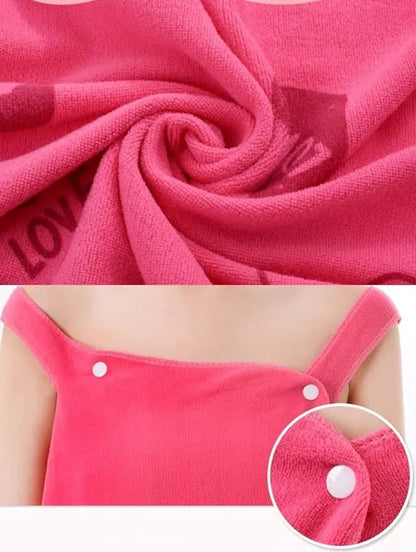 Soft Bath Towel and Lady Spa Shower Towel Fashion Women