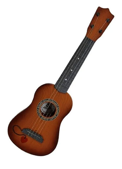 Guitar Toy for Kids 4-String Acoustic Music Learning Toys Musical Instrument Educational Guitar Toy for Beginners Kids Child