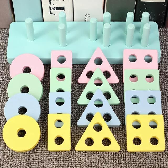 WOODEN SHAPE SORTER BLOCK