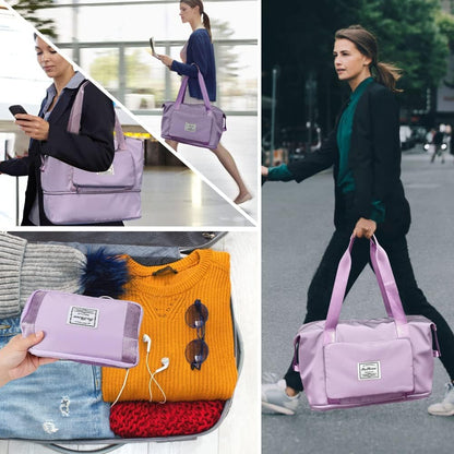 Foldable Travel Bag (Multicolour)