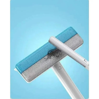 Window Cleaning Brush & Glass Screen Cleaner & Wiper- Multifunctional Double Sided for Mesh and Hair Cleaning Brush with Tail Brush & Soft Brush