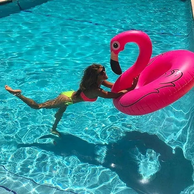 Swimming ring flamingo 120cm