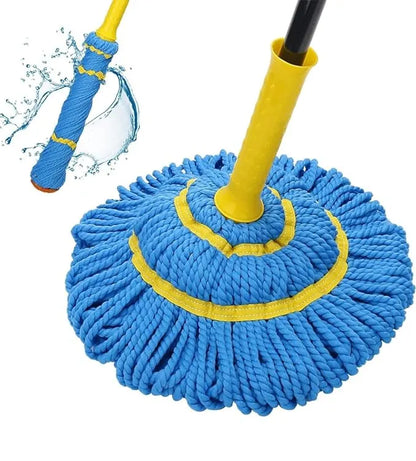 Self-Wringing Twist Mops for Floor Cleaning, Microfiber Floor mop