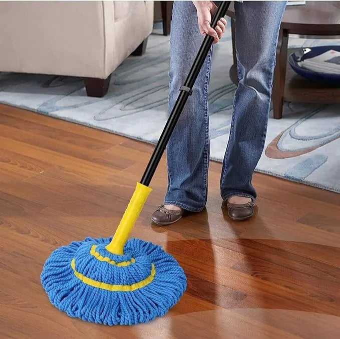 Self-Wringing Twist Mops for Floor Cleaning, Microfiber Floor mop