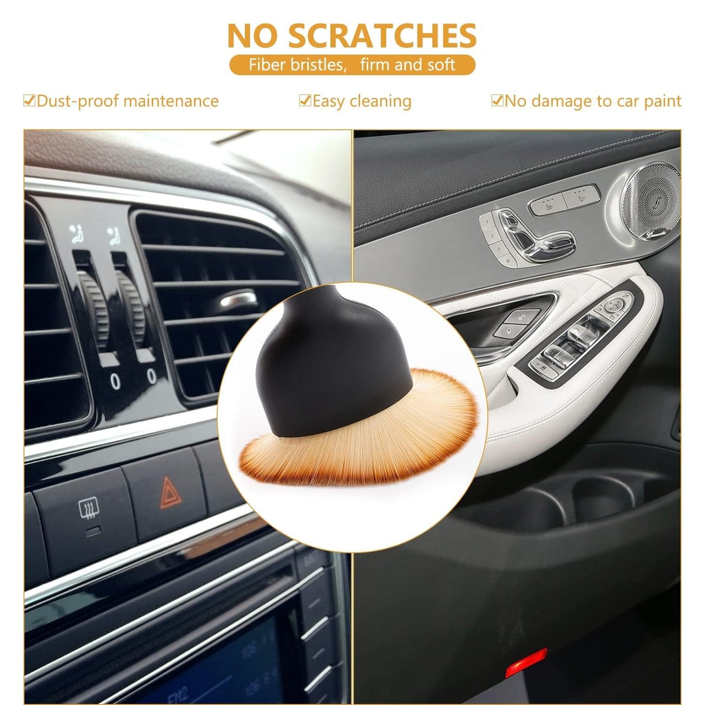 CAR INTERIOR CLEANER BRUSH